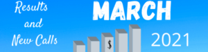 Results and New Calls March 2021